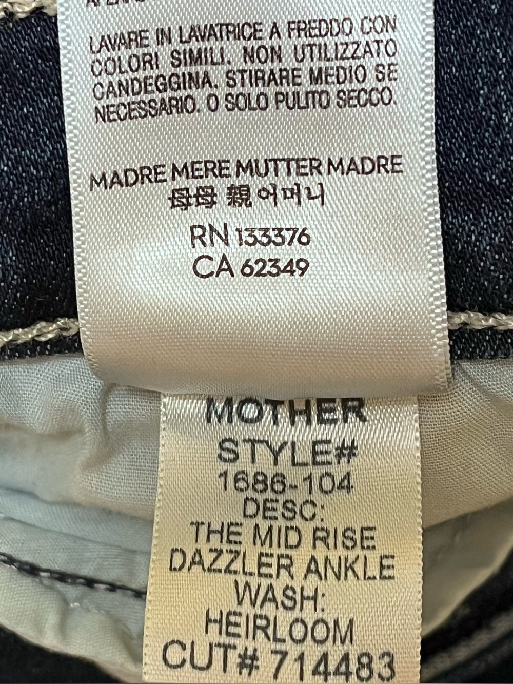 MOTHER Mid Rise Dazzler Ankle Jeans
Size 33 - Picture 9 of 13